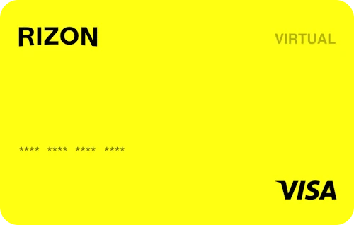 Rizon Card crypto debit card